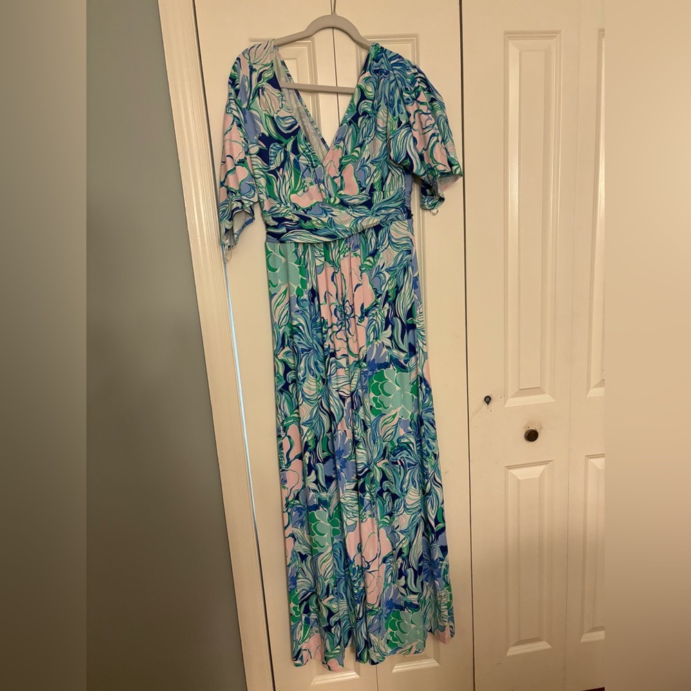Lilly Pulitzer Pariqi Maxi Dress in Party Thyme
